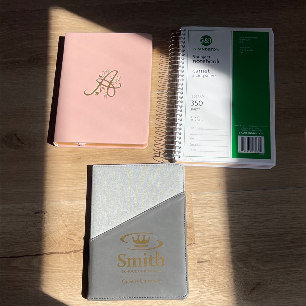 SMITH Pink and Gray Journal Collection